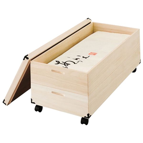 「キャスター付き総桐衣裳ケース（衣類・布団収納）」｜詳細画像