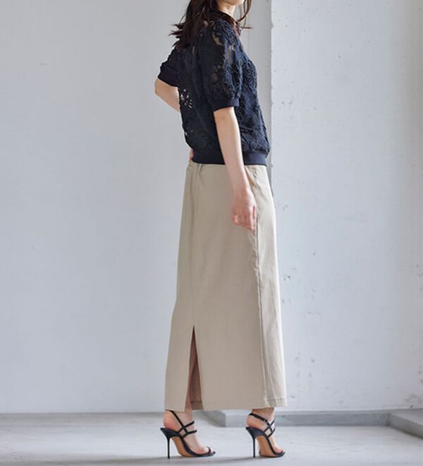 RANAN（ラナン）の「〈グラフェン〉ハイスペックストレッチナロ－スカート（ロングスカート）」｜詳細画像