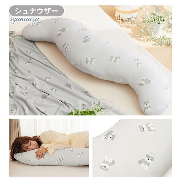 iellio（イエリオ）の「フレスコ冷感抱き枕＜Ｓ字・接触冷感＞（枕）」｜詳細画像