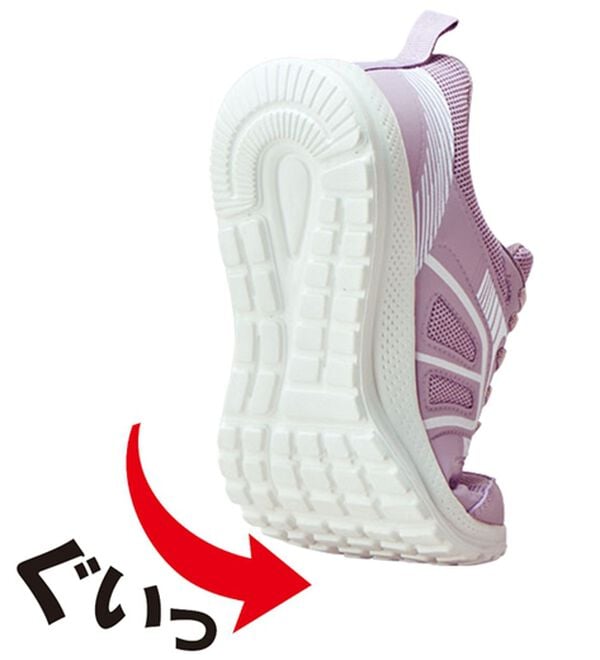 BELLUNA（ベルーナ）の「サッと履ける！防水軽量シューズ（スニーカー）」｜詳細画像