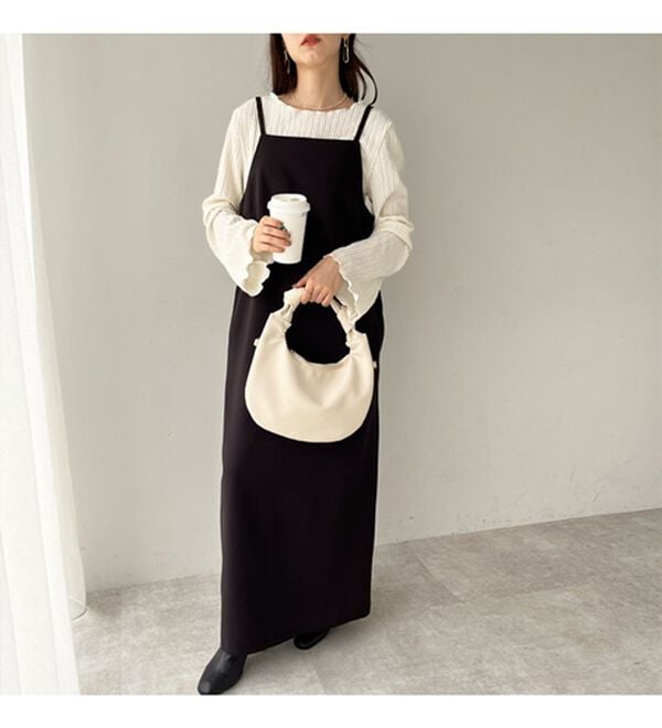 GeeRA（ジーラ）の「前後２ｗａｙフレアスリーブカットソー（カットソー）」｜詳細画像