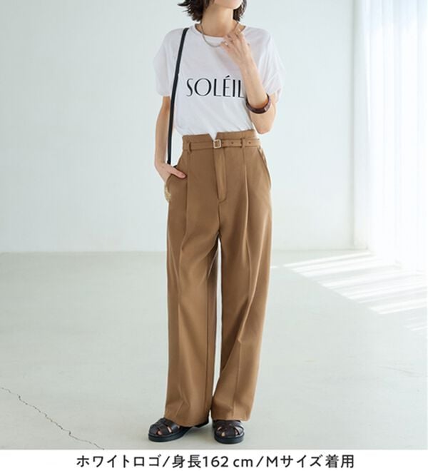 Viola e Viola（ヴィオラ エ ヴィオラ）の「脱普通！すっきり見え大人の上品Ｔシャツ（Tシャツ）」｜詳細画像