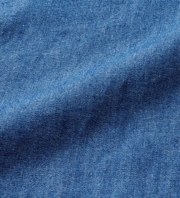 ルフラン（ルフラン）の「涼しげ柄デニム切替プルオーバー（ブラウス）」｜詳細画像