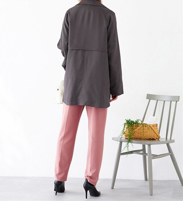 BELLUNA（ベルーナ）の「花粉対策！ライナー付ミドル丈トレンチコート（ハーフコート）」｜詳細画像