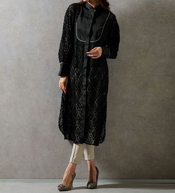 RANAN（ラナン）の「シアージャカードシャツワンピース（シャツワンピース）」｜詳細画像