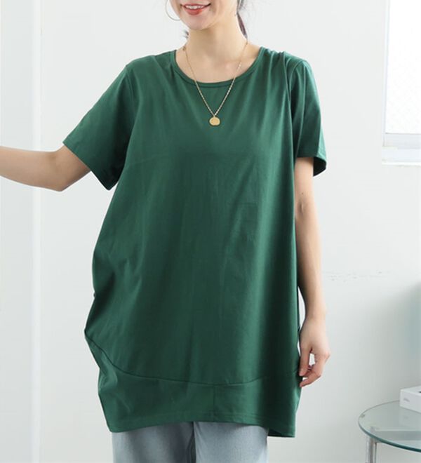 08Mab コクーンシルエットチュニックワンピース　新品 楽天市場】【25日限定 要エントリー P最大300％バック】 麻100