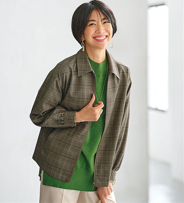 BELLUNA（ベルーナ）の「【Ｗｏｏｌｉｓｈ】ステンカラージャケット（その他ジャケット）」｜詳細画像