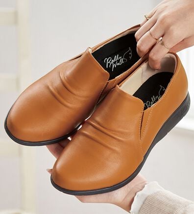 ルフラン（ルフラン）の「ラックウォーク　柔らか羊革の軽量スリッポン（スリッポン）」