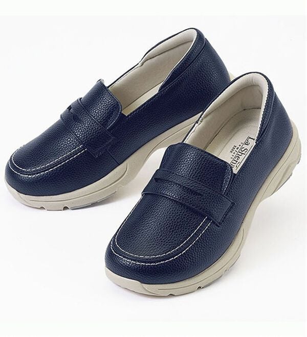 ルフラン（ルフラン）の「スニーカーみたいな快適ローファー＜ラシーナコンフォート＞（ローファー）」｜ネイビー