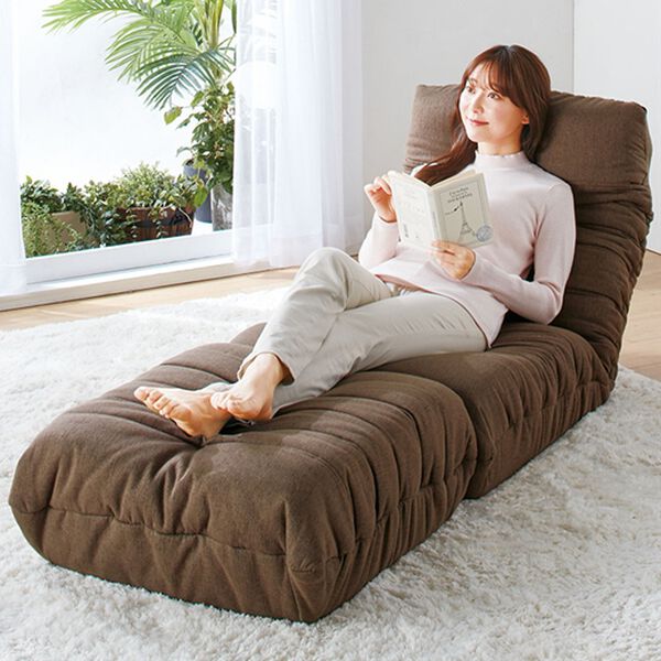 ゆったりくつろぐハイバックソファ・オットマン - ベルーナ【公式】