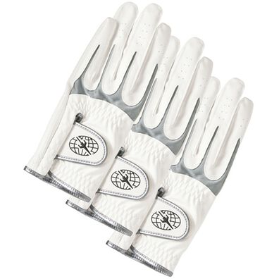 「＜トランスコンチネンツゴルフ＞ゴルフグローブ３枚セット（メンズゴルフグッズ）」