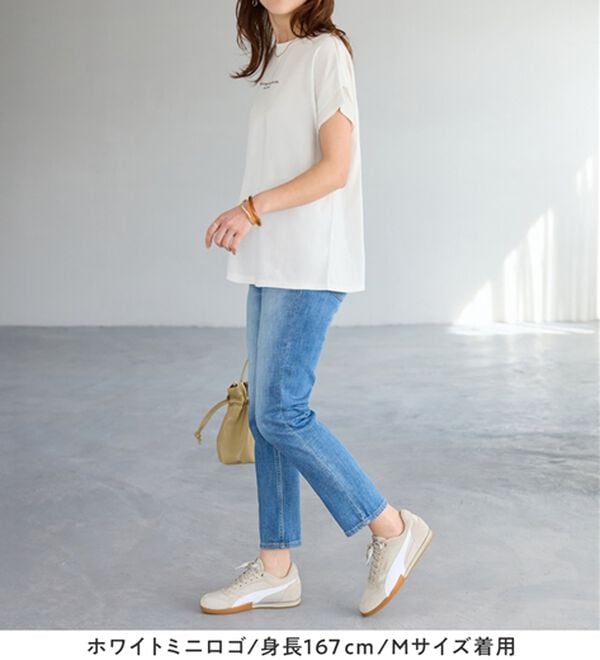 Viola e Viola（ヴィオラ エ ヴィオラ）の「脱普通！すっきり見え大人の上品Ｔシャツ（Tシャツ）」｜詳細画像