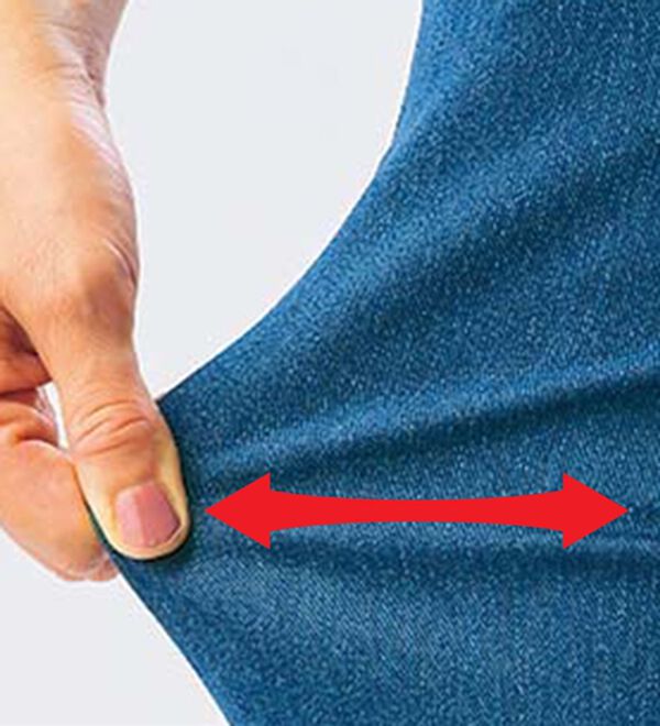 ルフラン（ルフラン）の「【３本組】トリコなはき心地！ニットデニム　ストレート（フルレングスパンツ）」｜詳細画像