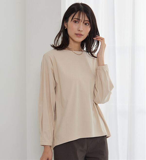 BELLUNA（ベルーナ）の「ふんわりコーデュロイ素材プルオーバー（カットソー）」｜詳細画像