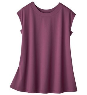 ルフラン（ルフラン）の「１枚でサマになる！ノースリーブプルオーバー（カットソー）」｜ローズ