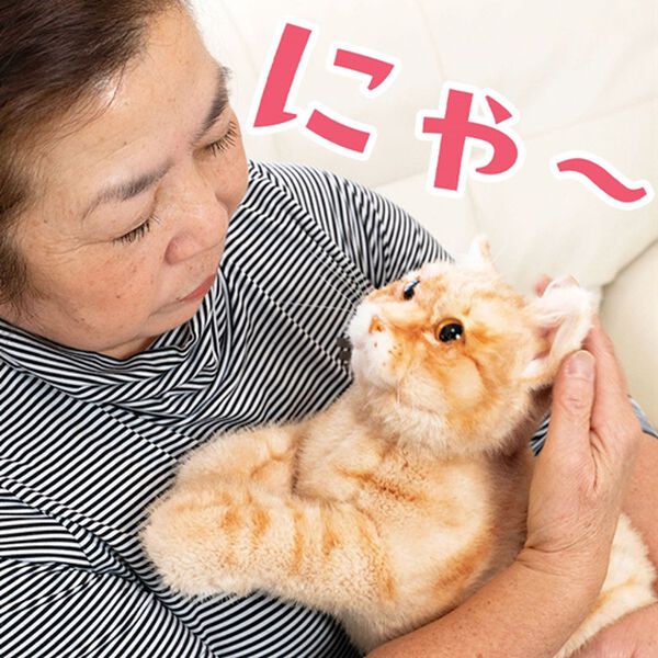 「なでなでねこちゃん＆こねこちゃん（おもちゃ・ぬいぐるみ）」｜詳細画像