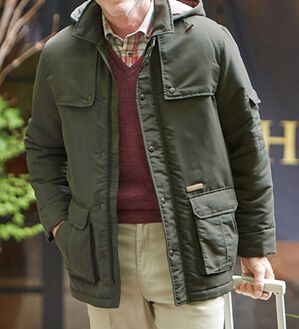 「手ぶらが叶う多ポケットフードジャケット（メンズジャケット）」｜詳細画像