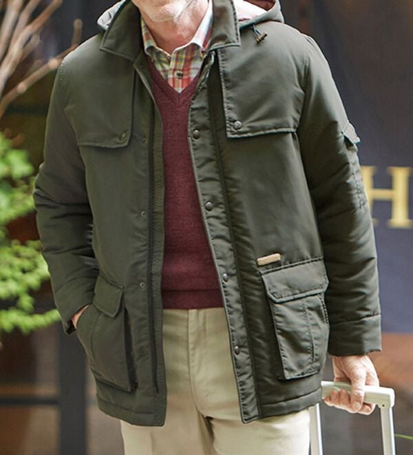 「手ぶらが叶う多ポケットフードジャケット（メンズジャケット）」｜詳細画像