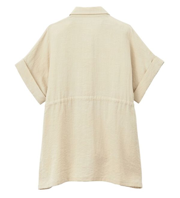 GeeRA（ジーラ）の「２ｗａｙウエストリボンシャツチュニック（チュニック）」｜詳細画像