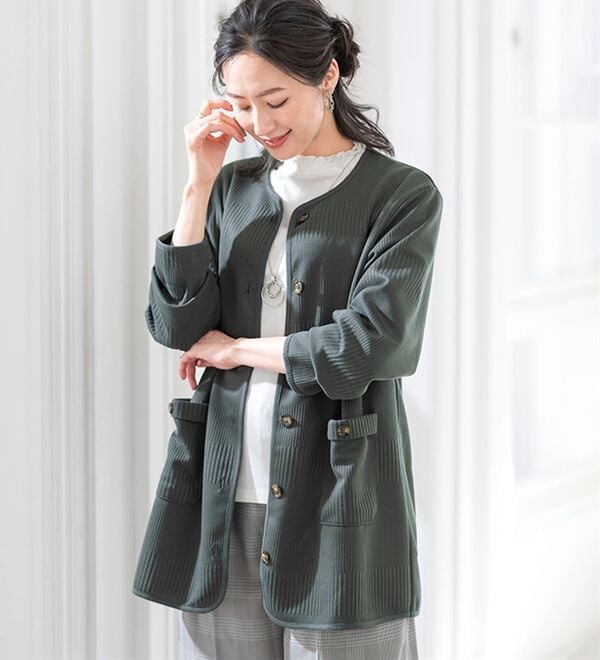 ルフラン（ルフラン）の「今の季節にちょうどいい！羽織り（その他ジャケット）」｜詳細画像