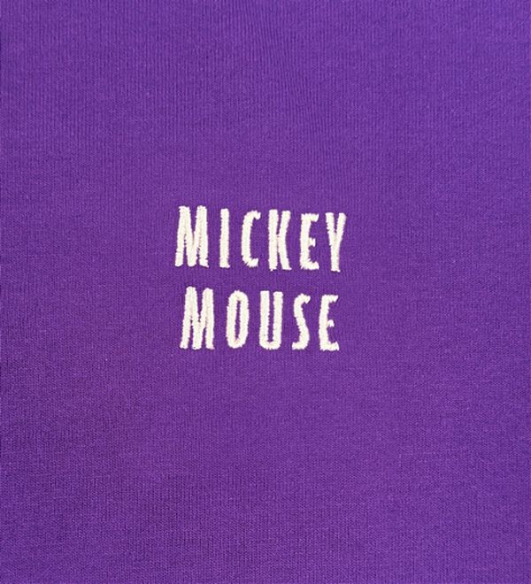 BELLUNA（ベルーナ）の「＜Ｄｉｓｎｅｙ＞【ミッキー】バックサガラ刺しゅうワイドシルエットＴシャツ（Tシャツ）」｜詳細画像