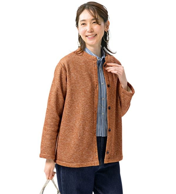 ルフラン（ルフラン）の「暖かなのにとっても軽やか！羽織り（その他ジャケット）」｜詳細画像