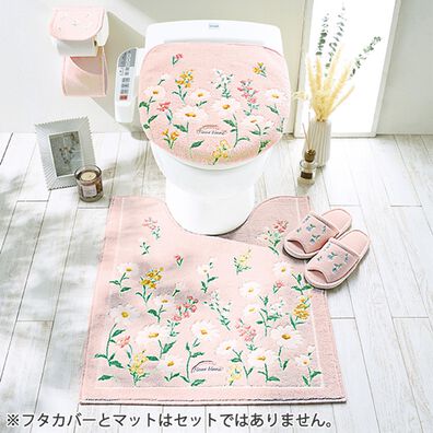 「フルールブラン　トイレタリーシリーズ（トイレマット）」