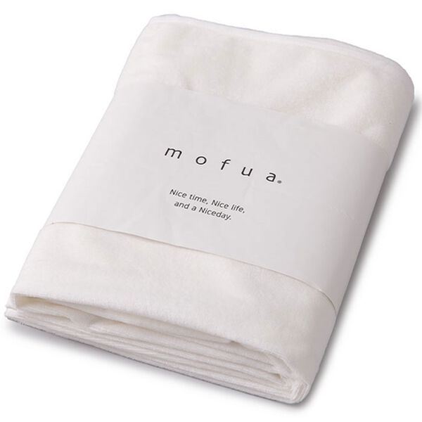 「しっかり防水フラットシーツ　ｍｏｆｕａ＜敷パッド＞＜おねしょシーツ・防水シーツ＞（敷布団カバー・シーツ）」｜オフホワイト