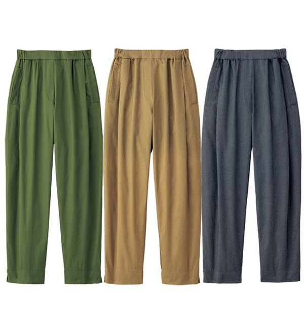 ルフラン（ルフラン）の「【３本組】ゆるっと・ラク！軽やかパンツ＜ポティエル＞（その他パンツ）」｜詳細画像