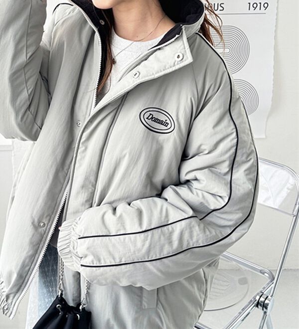 GeeRA（ジーラ）の「パディングラインブルゾン（ブルゾン）」｜詳細画像