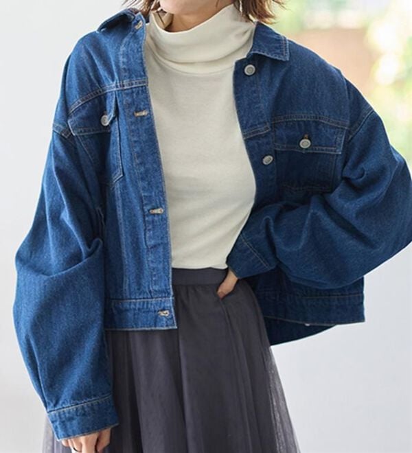 LAVIENNE（ラヴィエンヌ）の「【医師オススメ】綿１００％吸湿発熱あったかインナー　タートルネックインナー長袖（肌着・インナーウェア）」｜詳細画像