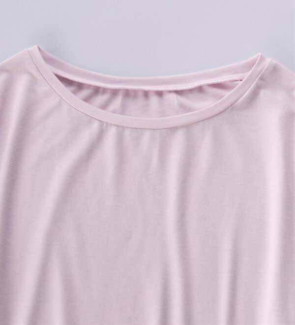 YU'NOW（ユナウ）の「【上下２点セット】ゆったりレーヨンブレンドハラマキパジャマ（パジャマ・ルームウェア）」｜詳細画像