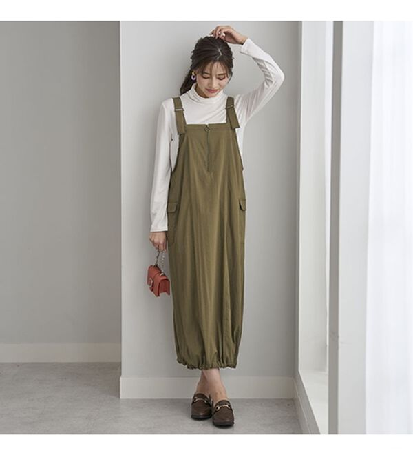 BELLUNA（ベルーナ）の「なめらかテンセル（ＴＭ）繊維ストレッチプルオーバー（カットソー）」｜詳細画像