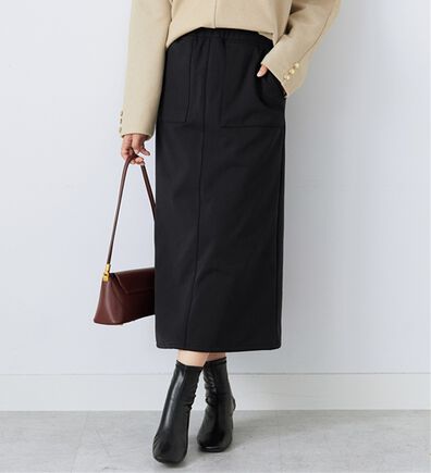 alotta（アロッタ）の「あったか裏起毛タイトスカート（ロングスカート）」