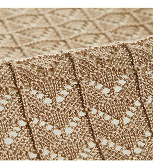 BELLUNA（ベルーナ）の「ニット素材透かし編デザインセットアップ（セットアップ）」｜詳細画像