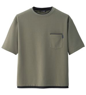 「着回し易さが魅力の楽するクリーンＴシャツ（メンズＴシャツ）」｜セージ