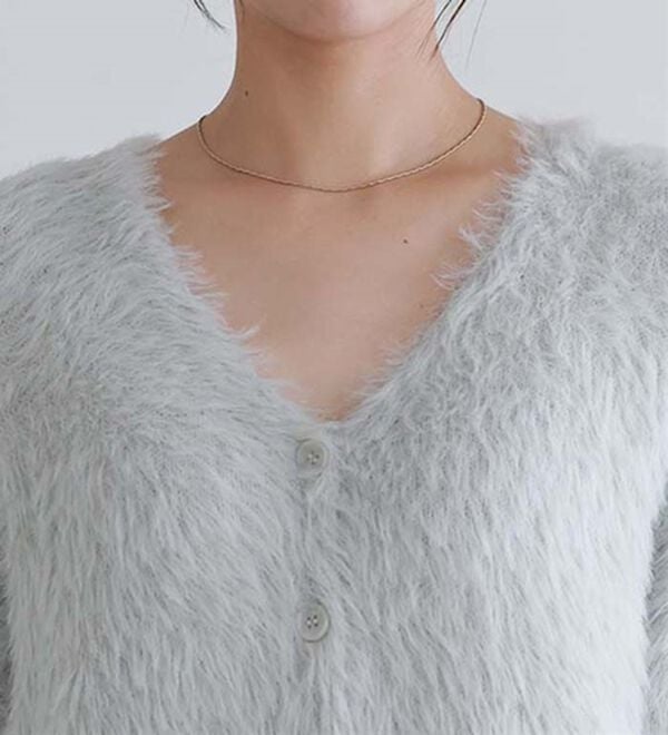 Pierrot（ピエロ）の「シャギーニットカーディガン（ニットカーディガン）」｜詳細画像