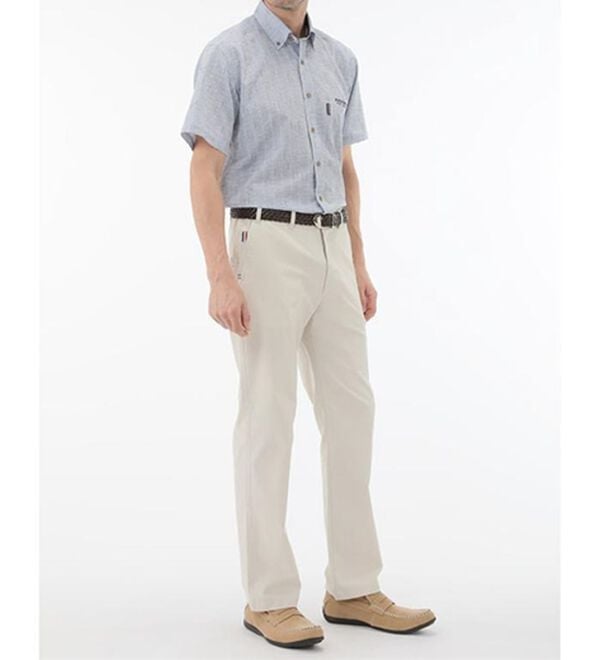 「＜ダンロップ・リファインド&times;コムルヴァン・オム＞７得アクティブチノパンツ（メンズフルレングスパンツ）」｜詳細画像