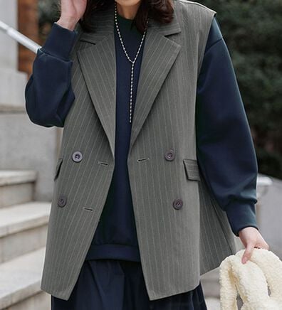 RANAN（ラナン）の「ダブルブレストジレ（ジレ）」