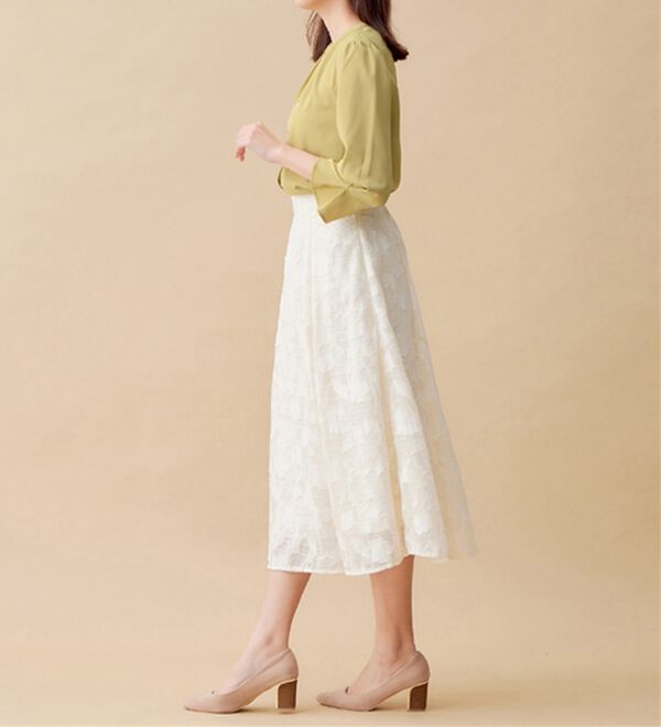 alotta（アロッタ）の「キャンディースリーブくるみボタンブラウス（ブラウス）」｜詳細画像