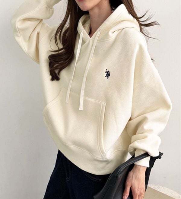 GeeRA（ジーラ）の「【U.S. POLO ASSN.】選べる２丈！フード刺繍裏起毛パーカー（パーカー）」｜詳細画像