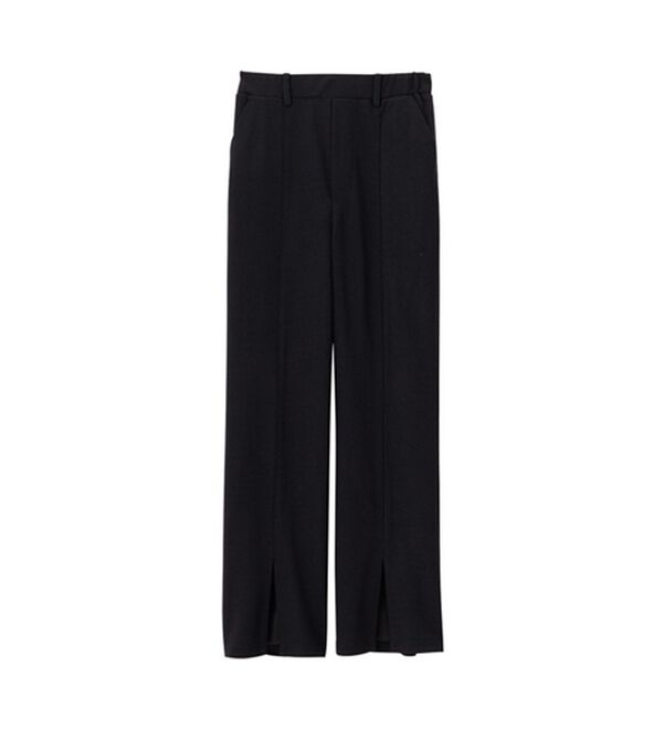 GeeRA（ジーラ）の「楽ちん！ストレッチスリットスラックスパンツ（フルレングスパンツ）」｜詳細画像