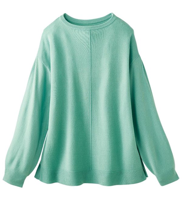 BELLUNA（ベルーナ）の「ふんわりカシミヤタッチニットプルオーバー（ニット・セーター）」｜詳細画像