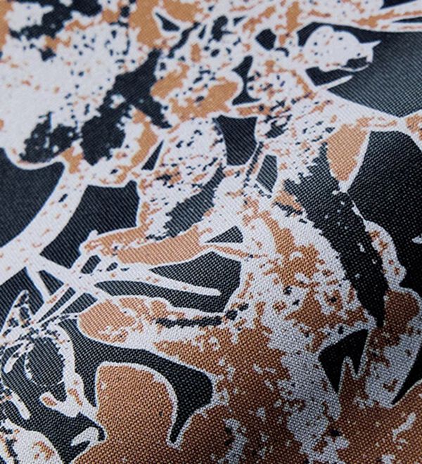 ルフラン（ルフラン）の「小粋な！花柄ロングパーカー（ハーフコート）」｜詳細画像