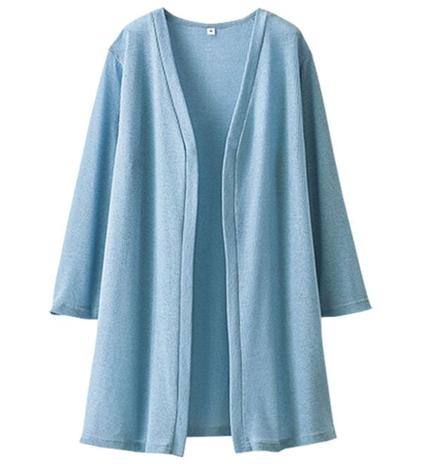 BELLUNA（ベルーナ）の「上品レース花柄プリントカーディガンアンサンブル（アンサンブル）」｜詳細画像