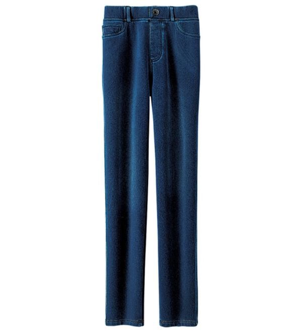 BELLUNA（ベルーナ）の「裏ベロアストレッチ素材レギンスパンツ（フルレングスパンツ）」｜詳細画像