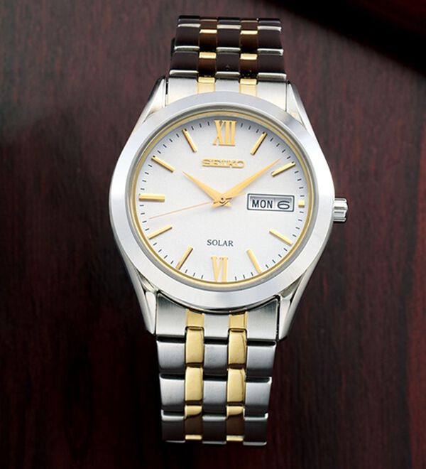 「＜セイコー＞スピリット　ソーラー（メンズ腕時計）」｜ホワイト