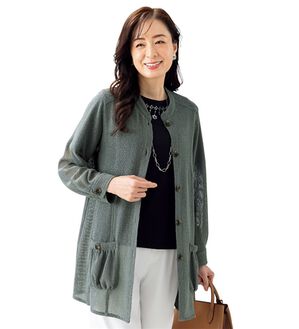 ルフラン（ルフラン）の「スラブメッシュアンサンブル（アンサンブル）」｜グレー系