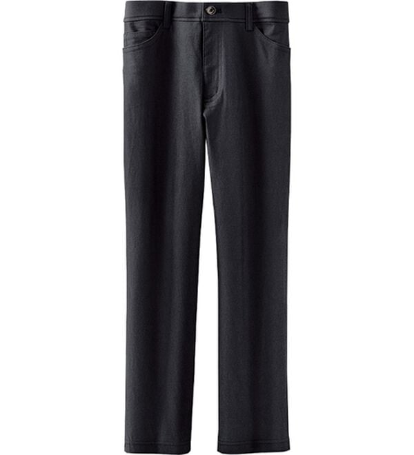 BELLUNA（ベルーナ）の「【イージーケア】ウルトラ美脚ストレッチアンクルパンツ（クロップドパンツ）」｜黒