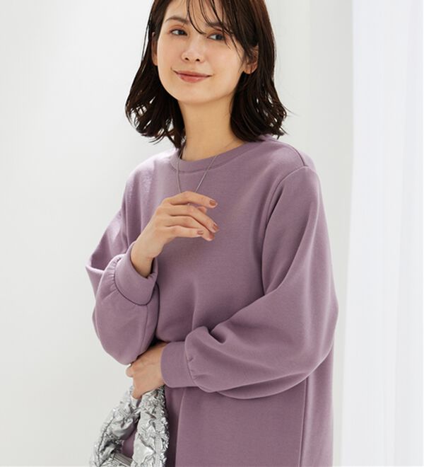 BELLUNA（ベルーナ）の「ふんわり素材軽ぽかチュニックワンピ―ス（チュニックワンピース）」｜詳細画像